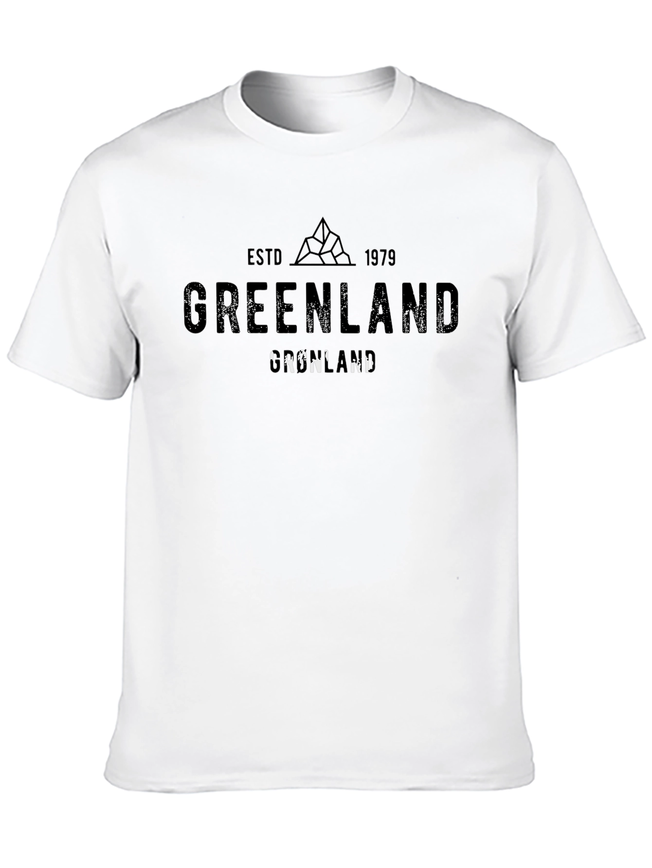 Greenland ESTD 1979 Black Graphic Tee