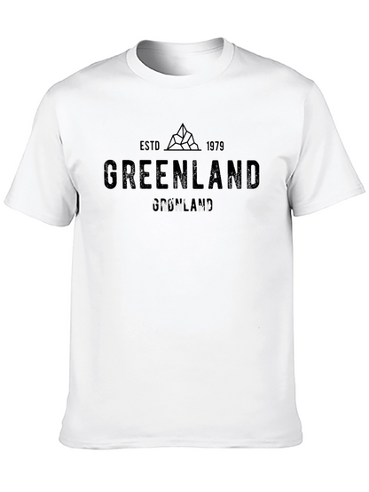 Greenland ESTD 1979 Black Graphic Tee