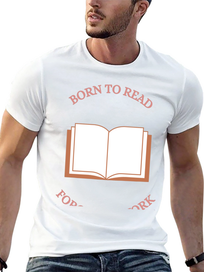 Born to Read T-Shirt Book Lover Tee
