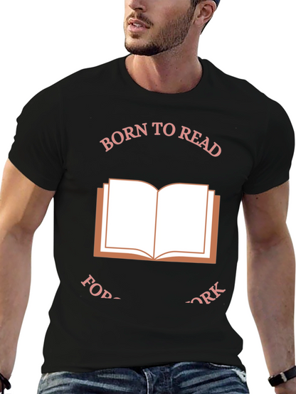 Born to Read T-Shirt Book Lover Tee