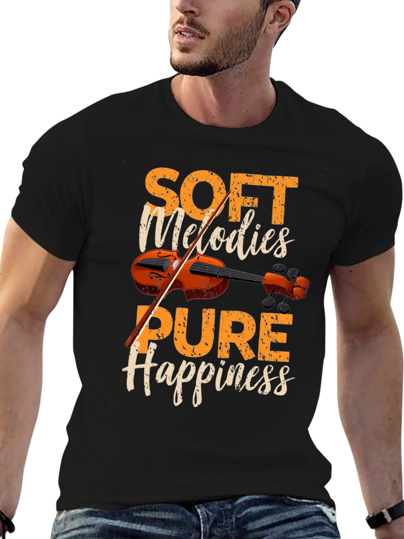 Soft Melodies Pure Happiness Graphic Tee