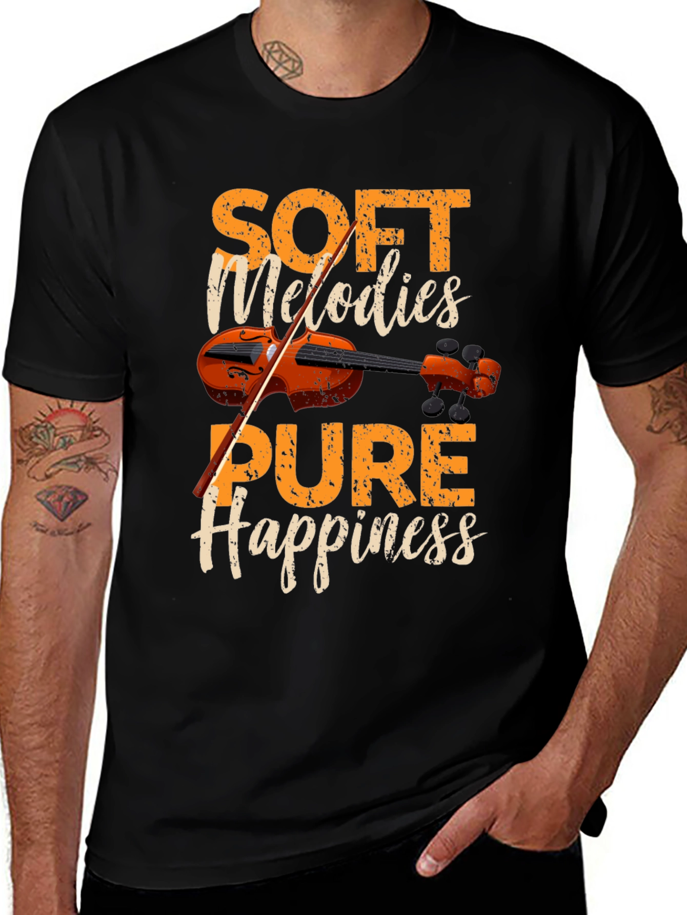 Soft Melodies Pure Happiness Graphic Tee