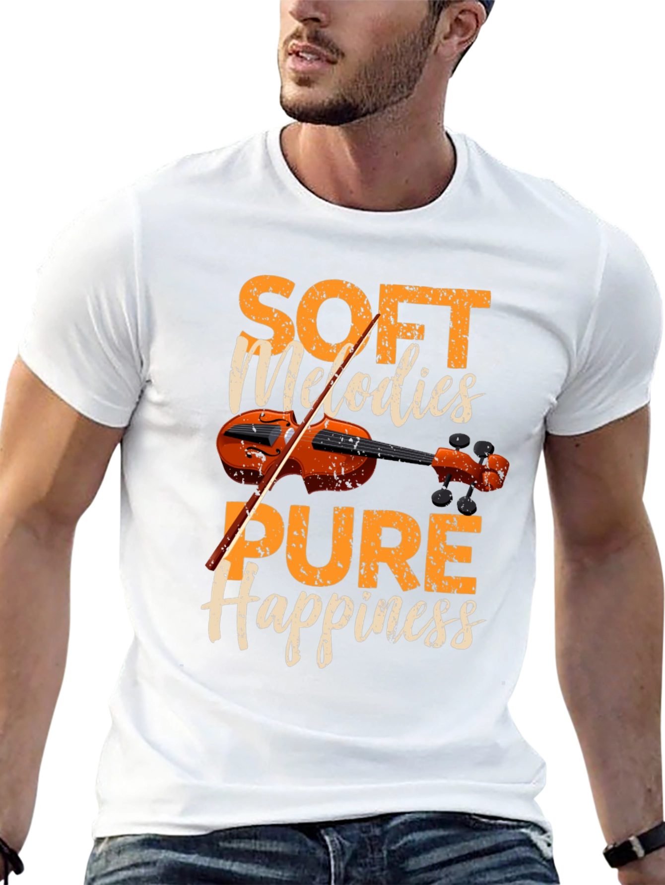 Soft Melodies Pure Happiness Graphic Tee