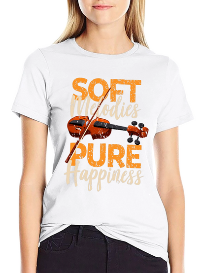Soft Melodies Pure Happiness Graphic Tee