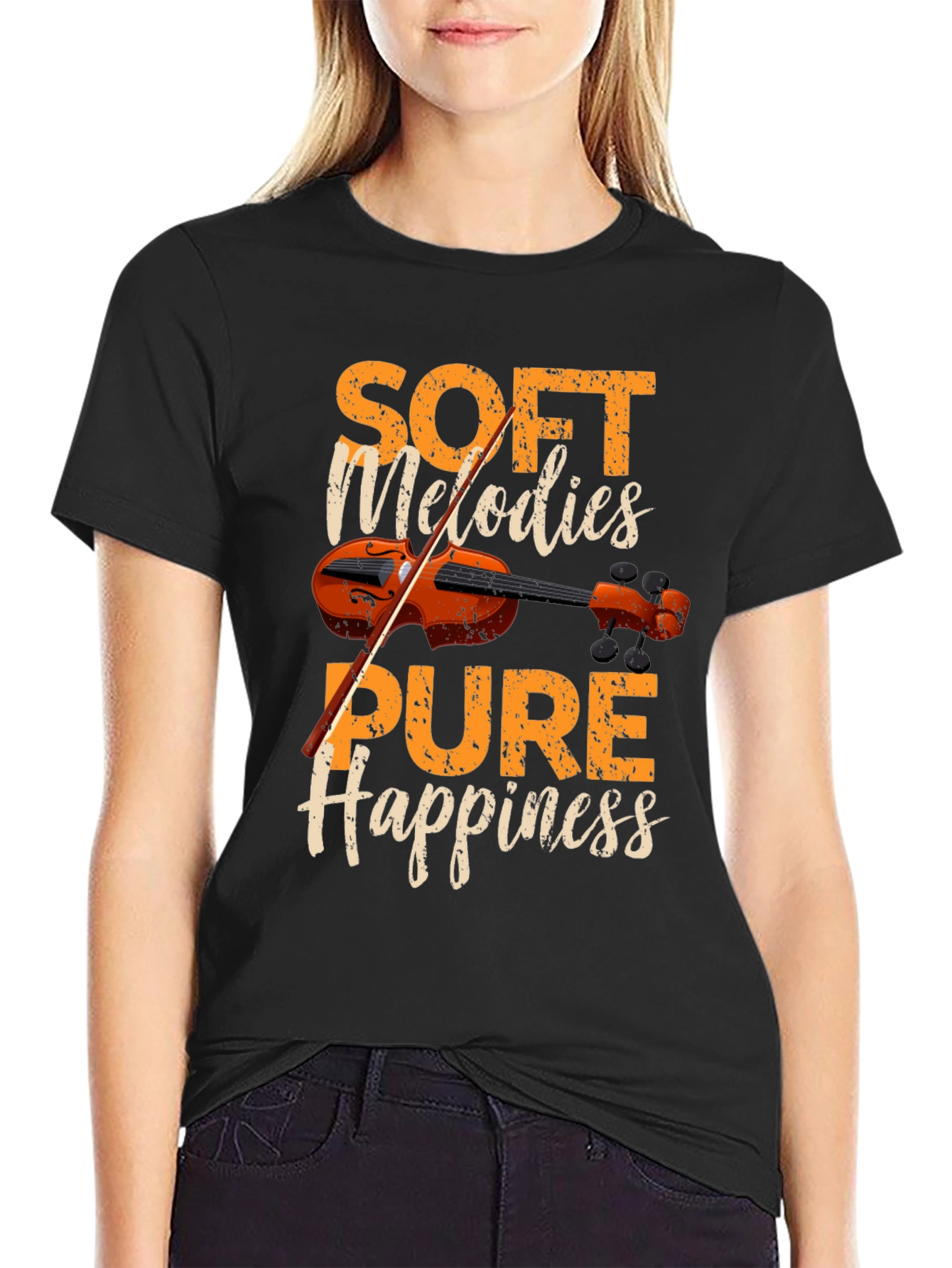 Soft Melodies Pure Happiness Graphic Tee