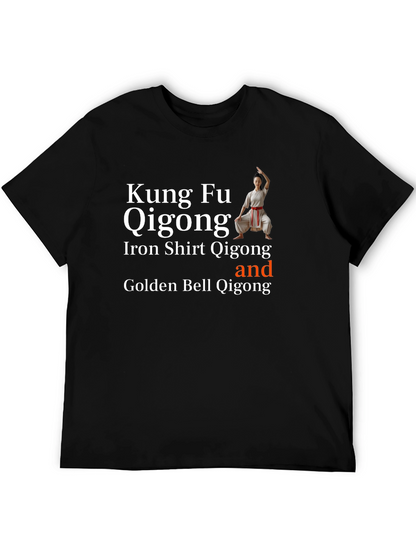 Kung Fu Qigong Black T-Shirt