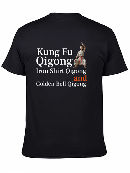 Kung Fu Qigong Black T-Shirt