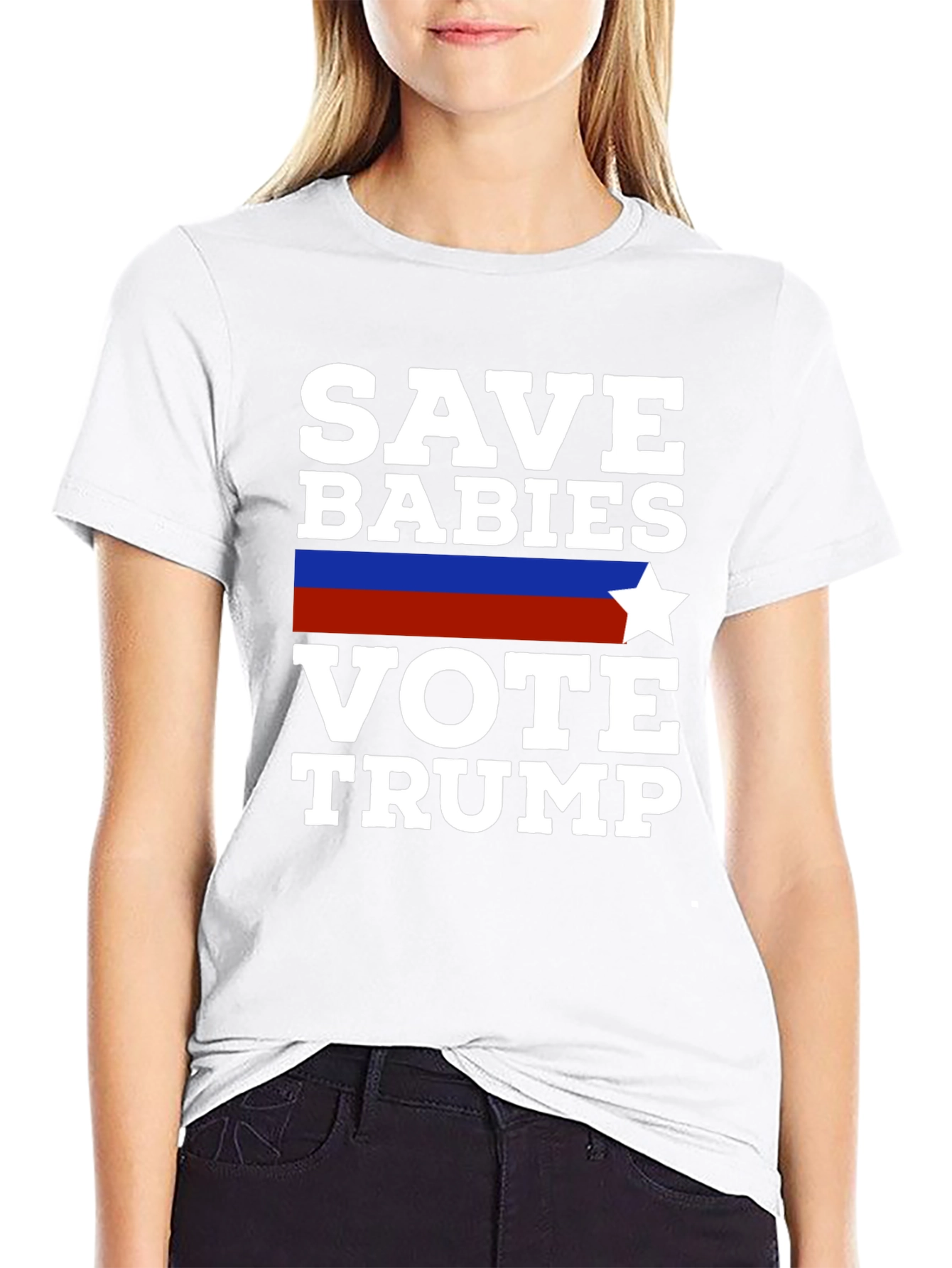 Save Babies Vote Trump T-Shirt