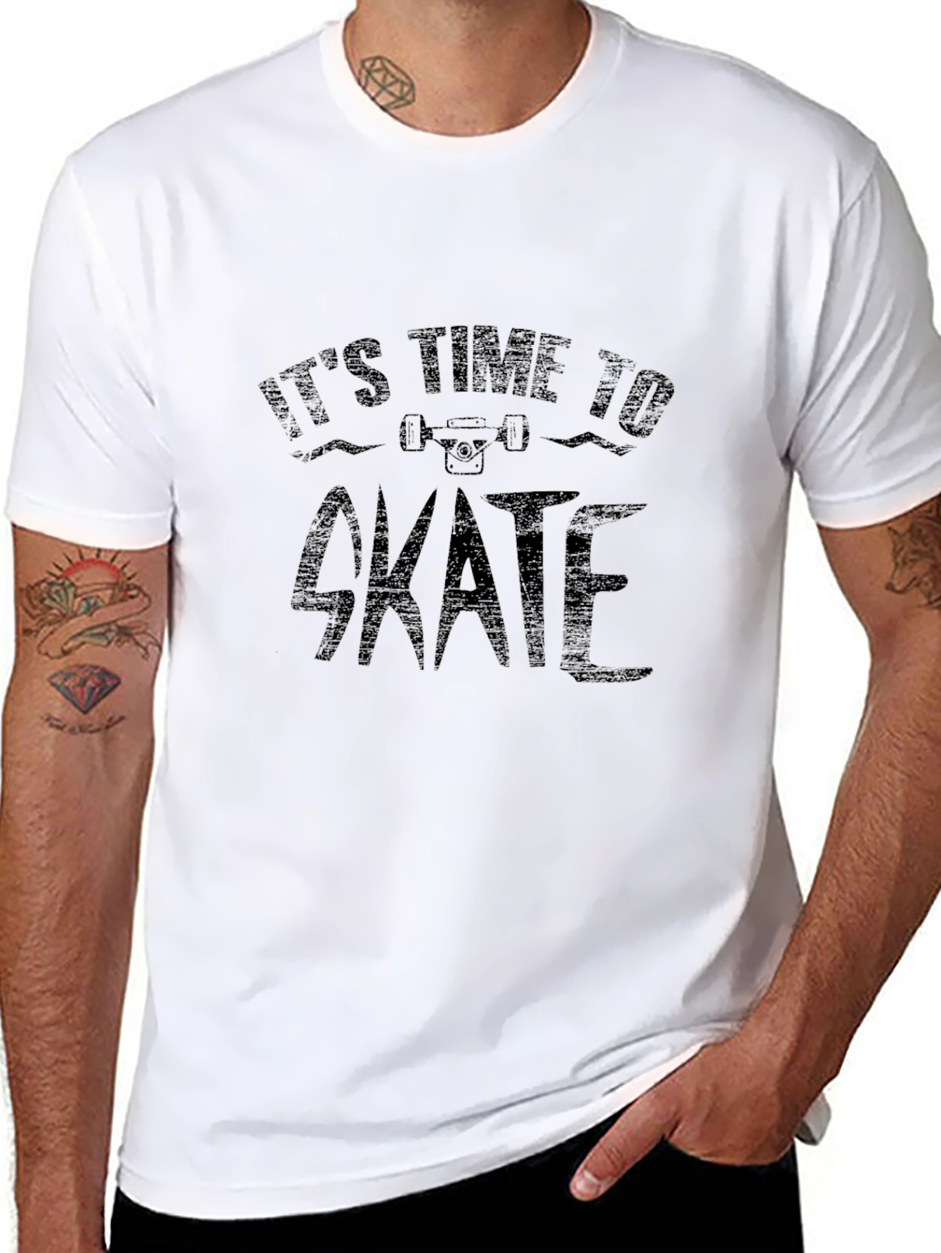 Its Time to Skate Graphic T-Shirt