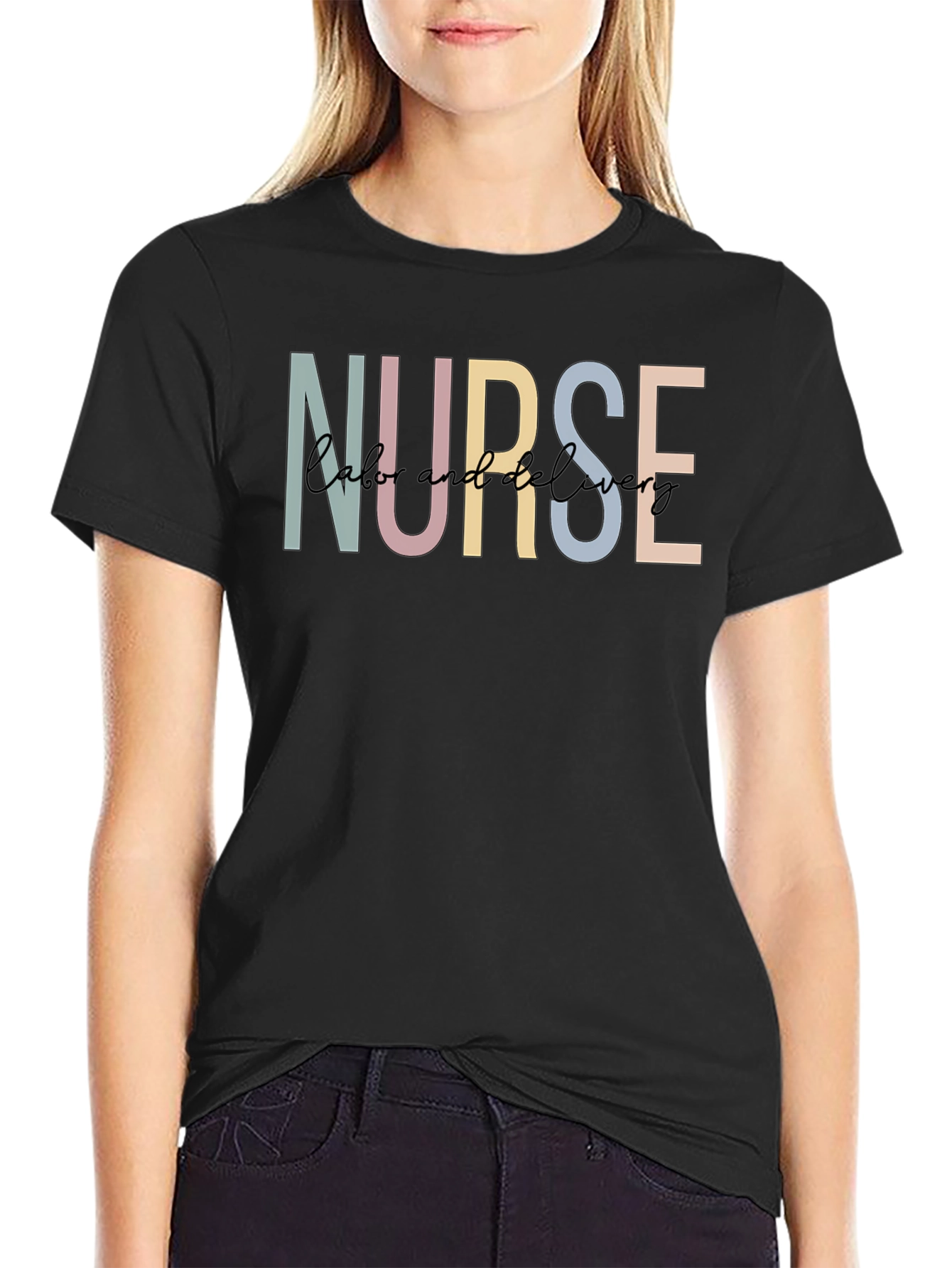 Labor and Delivery Nurse Graphic T-Shirt