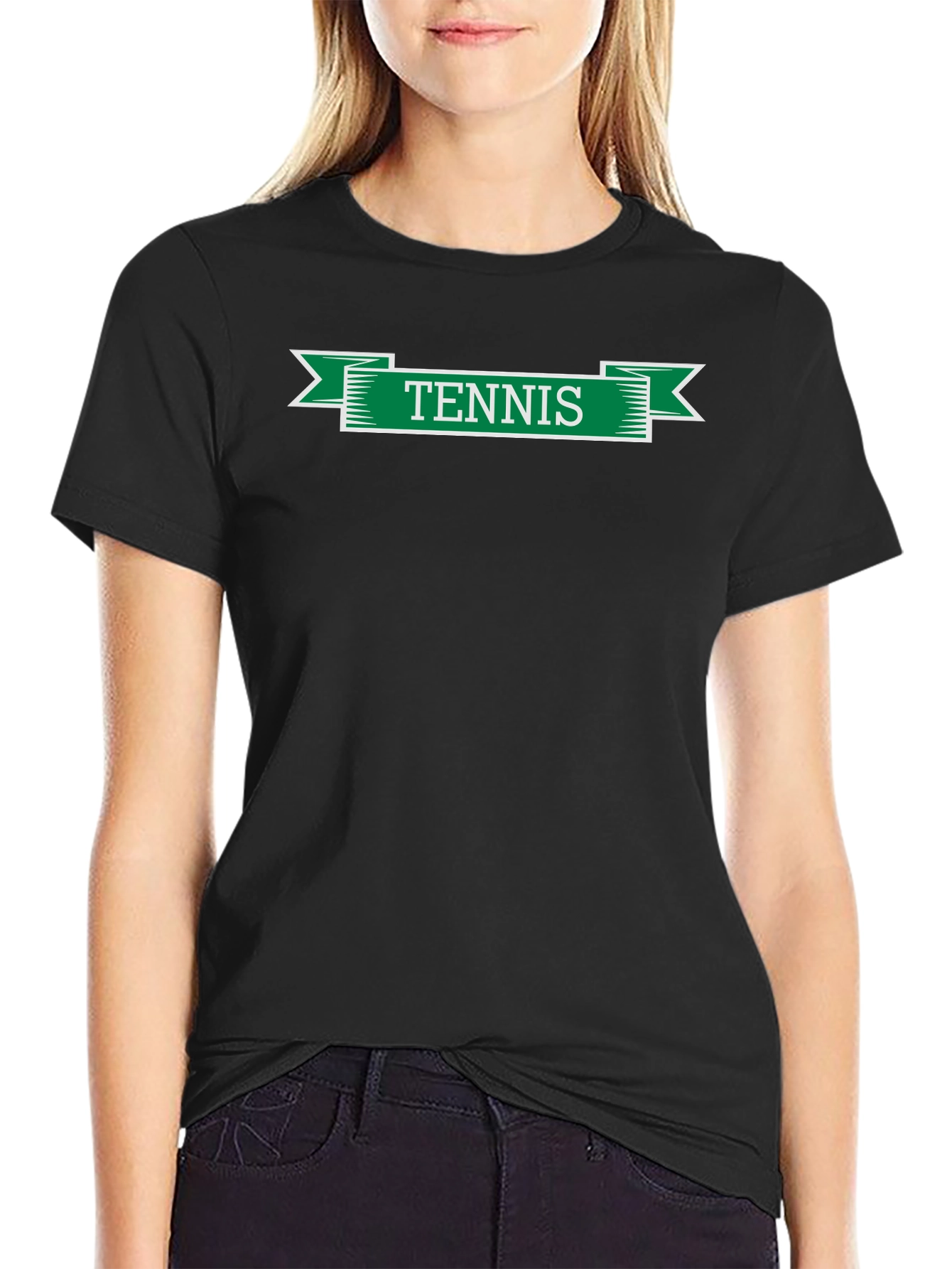 Tennis Ribbon Graphic T-Shirt