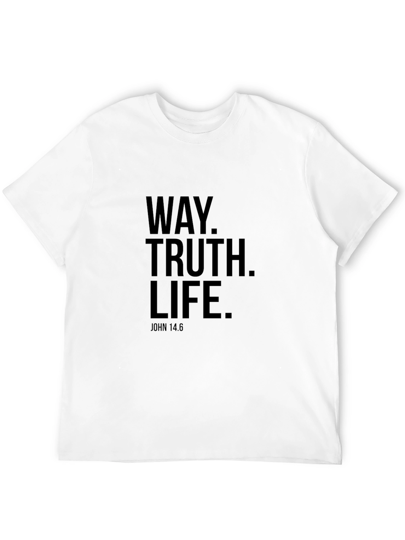 Way Truth Life T-Shirt - John 14:6 Religious Tee