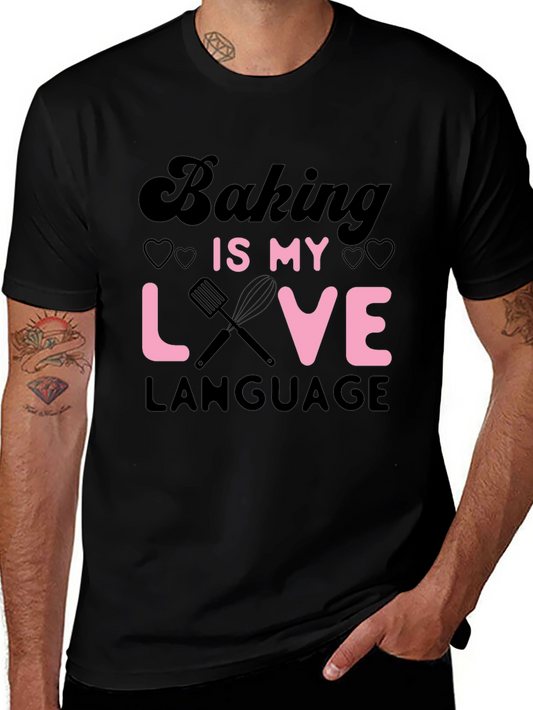 Baking Is My Love Language Graphic Tee
