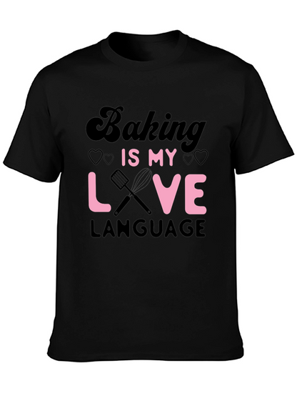 Baking Is My Love Language Graphic Tee