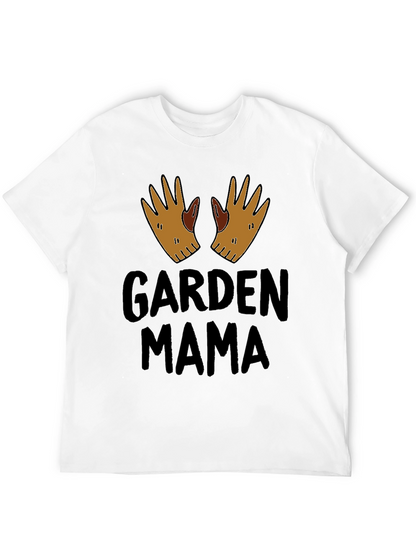 Garden Mama Tee - Gardening Gloves Graphic T-Shirt