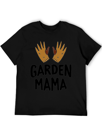 Garden Mama Tee - Gardening Gloves Graphic T-Shirt