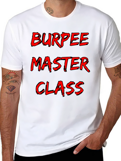 Burpee Master Class T-Shirt - Fitness Apparel