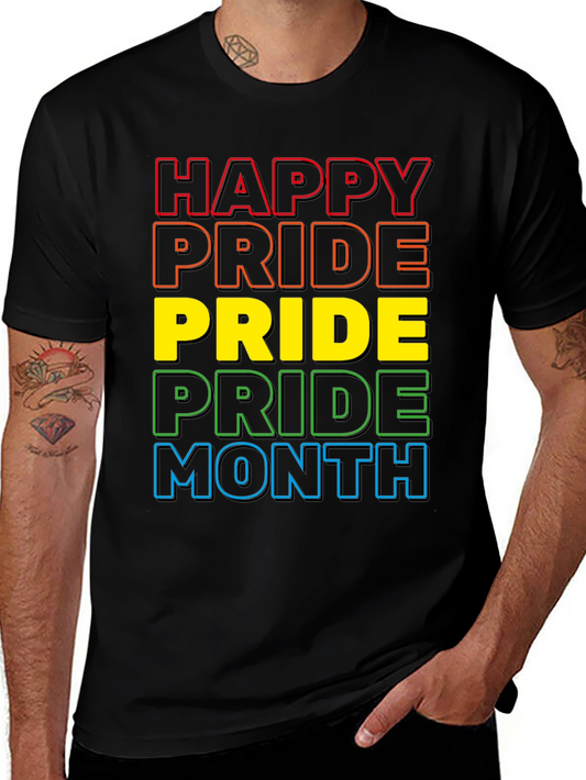 Happy Pride Month Rainbow T-Shirt