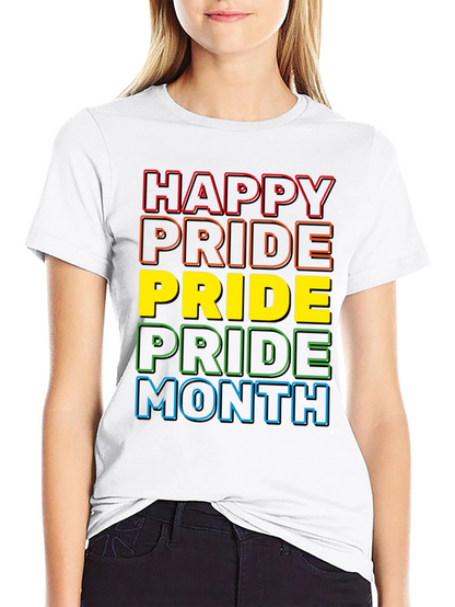 Happy Pride Month Rainbow T-Shirt