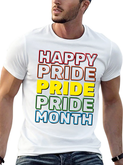 Happy Pride Month Rainbow T-Shirt