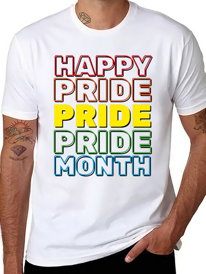 Happy Pride Month Rainbow T-Shirt