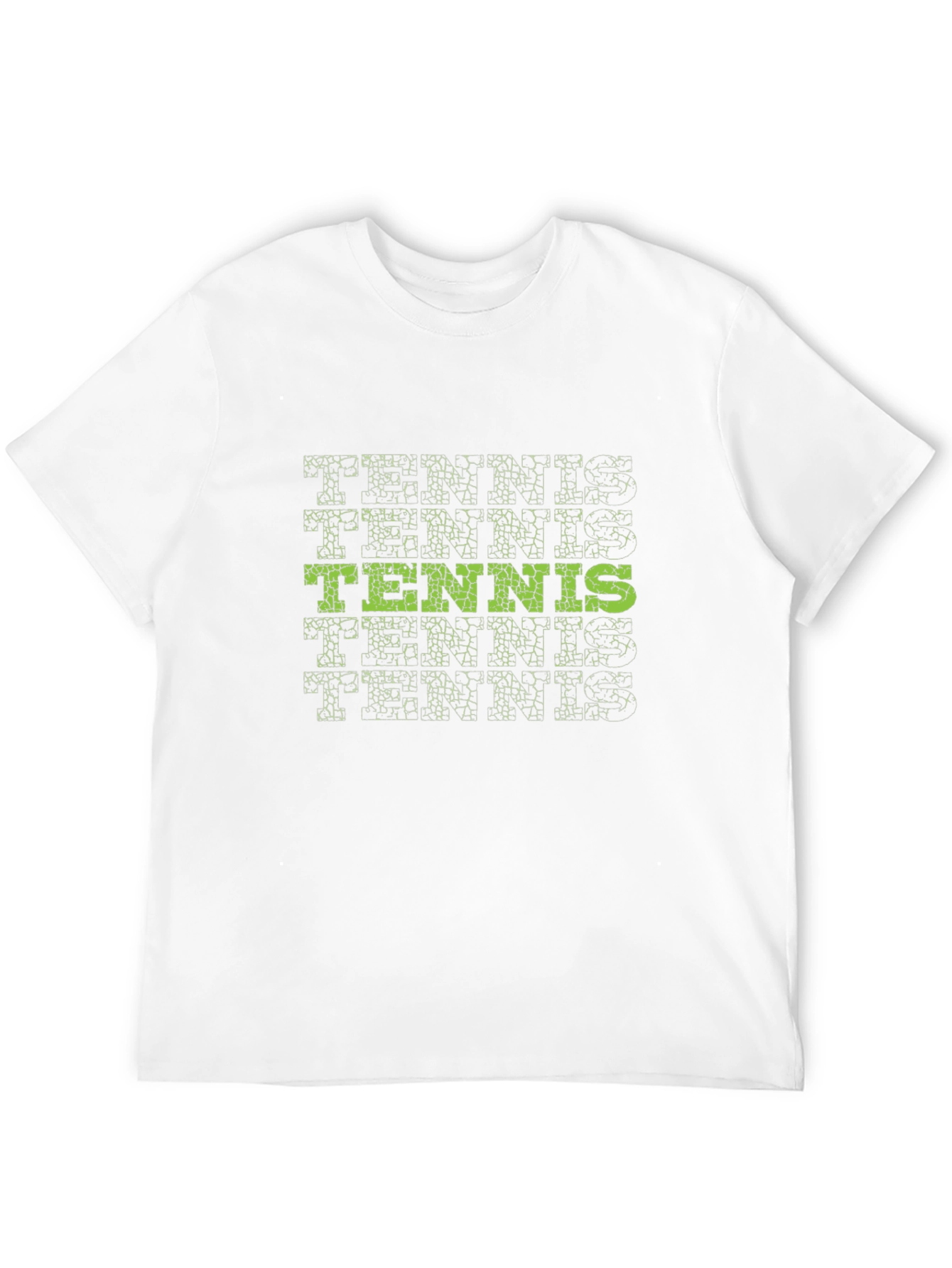 Tennis Graphic Tee - Stylish Black Cotton T-Shirt
