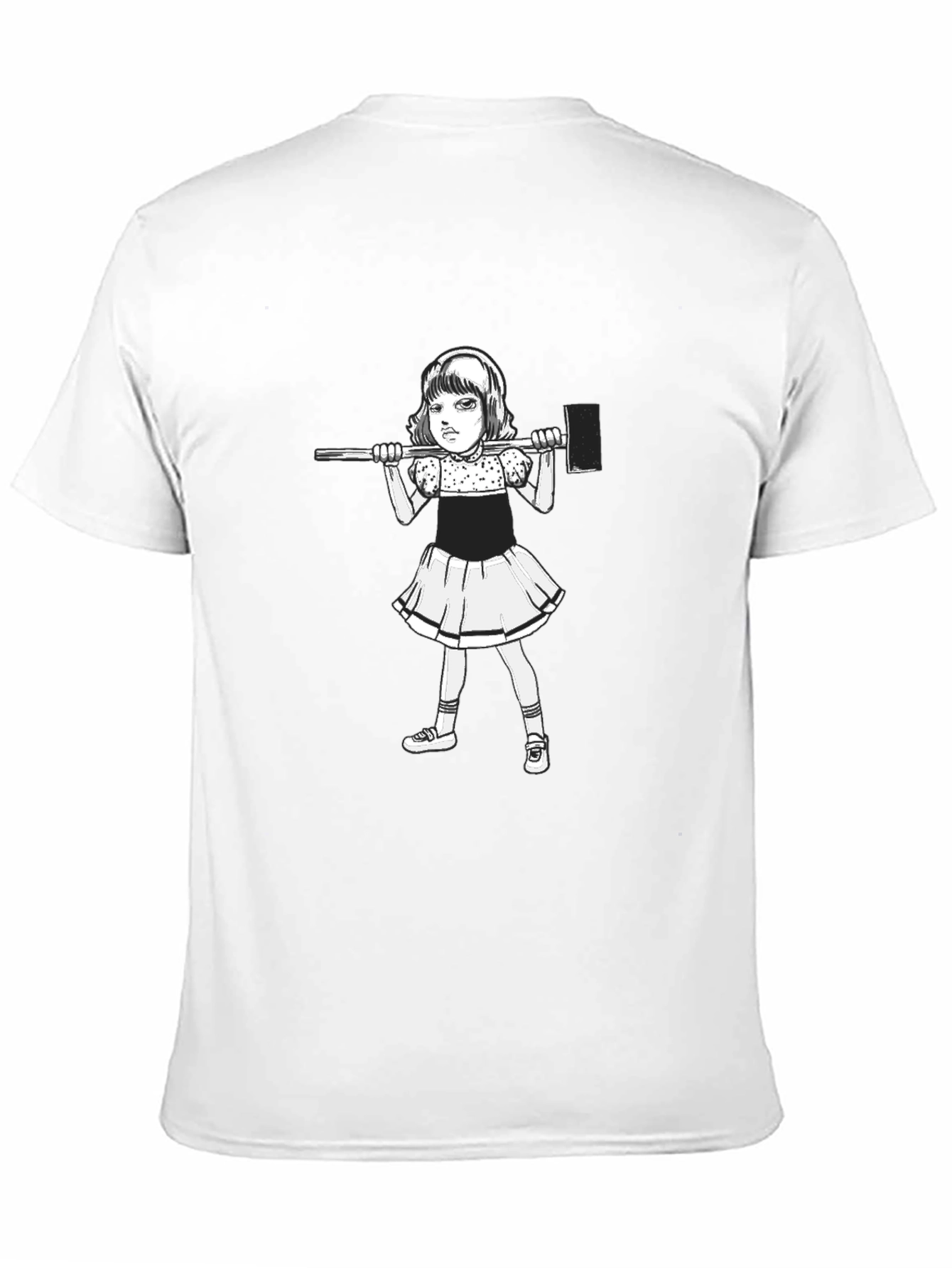 Hammer Girl Graphic Tee - Black