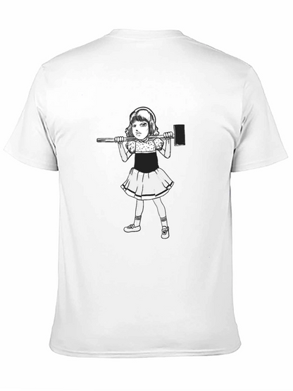 Hammer Girl Graphic Tee - Black