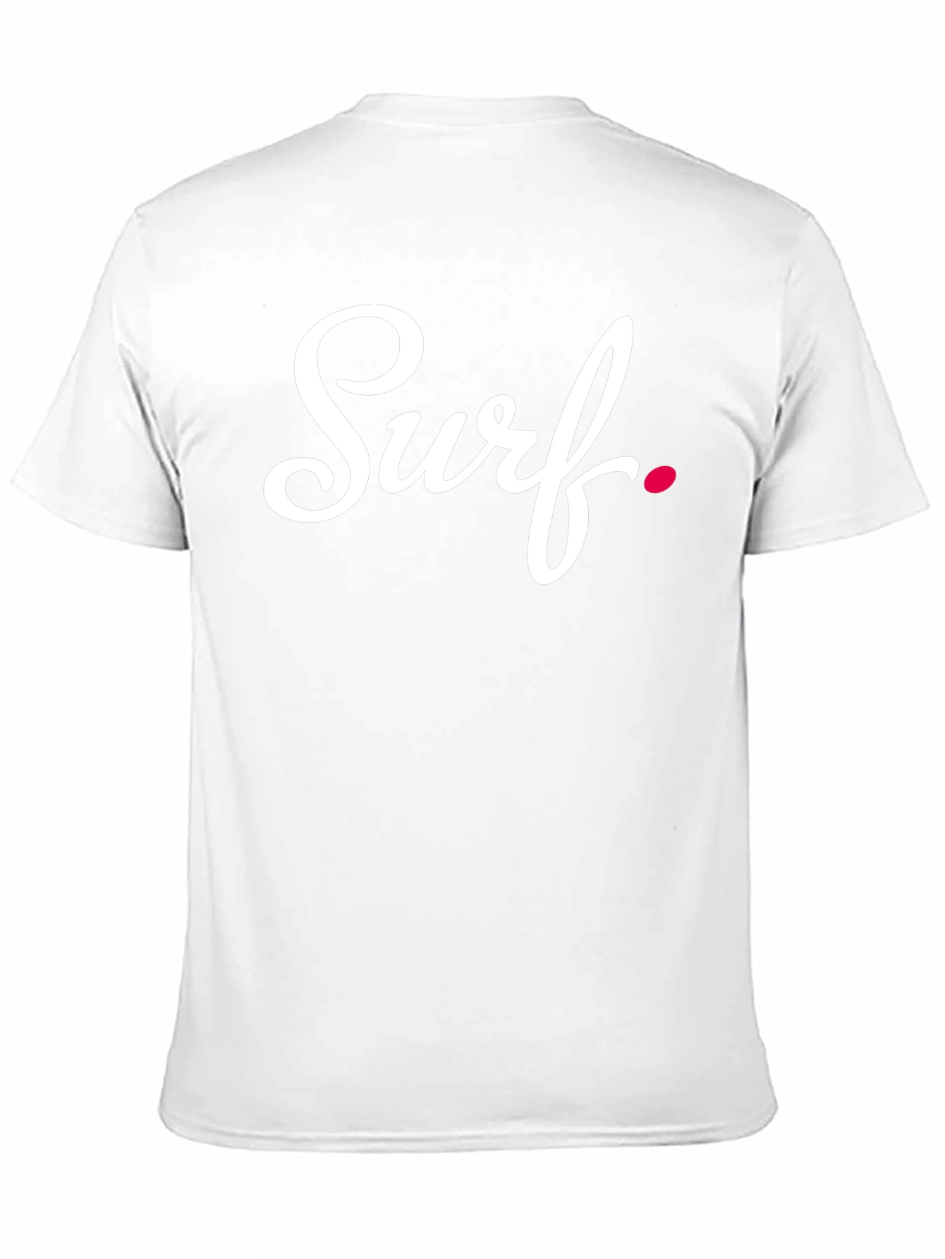 Surf Script Black T-Shirt - Casual Comfort