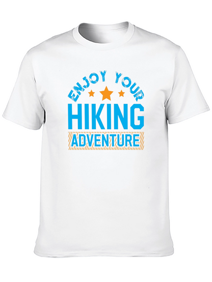 Hiking Adventure Graphic Tee - Enjoy Your Hike!