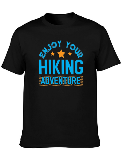 Hiking Adventure Graphic Tee - Enjoy Your Hike!