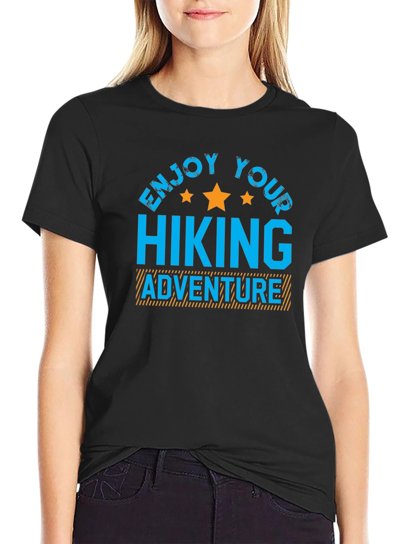 Hiking Adventure Graphic Tee - Enjoy Your Hike!