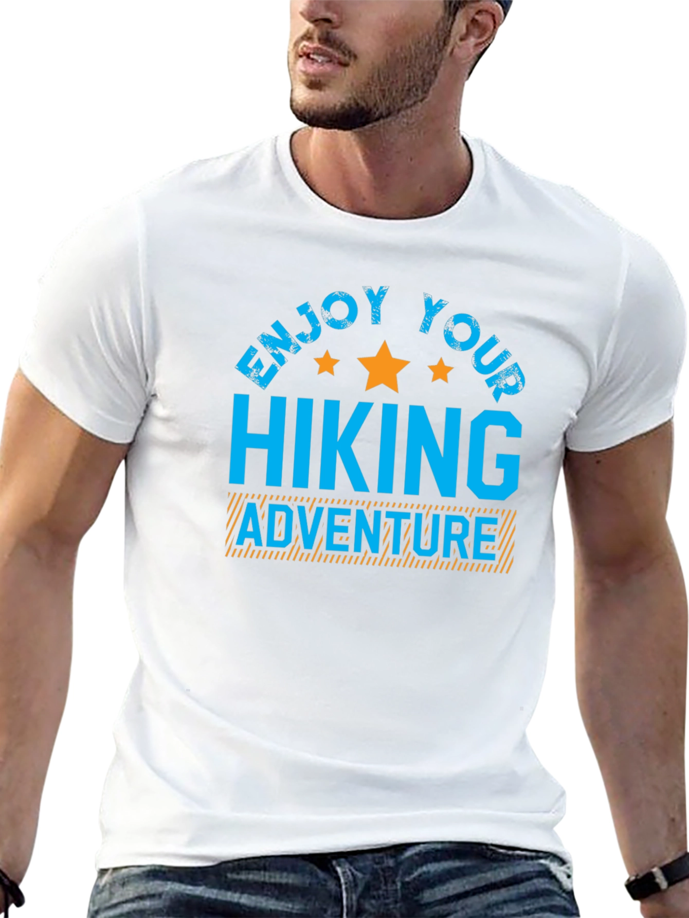 Hiking Adventure Graphic Tee - Enjoy Your Hike!