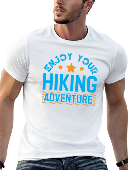 Hiking Adventure Graphic Tee - Enjoy Your Hike!