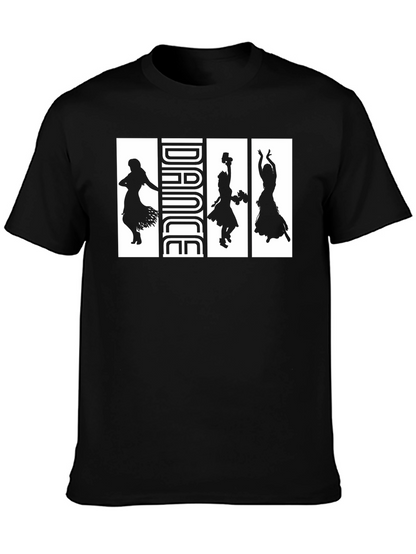 Dance Silhouette Graphic T-Shirt