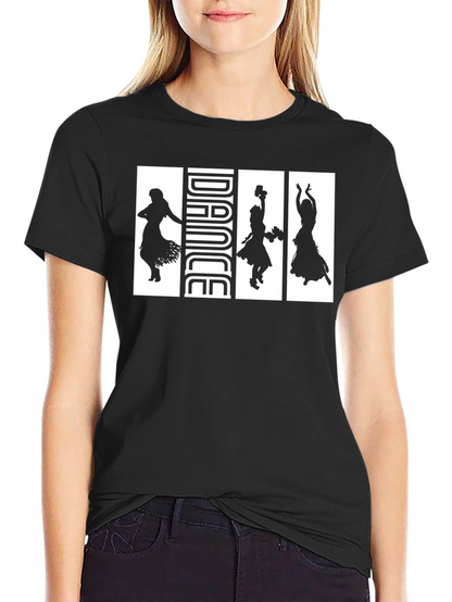 Dance Silhouette Graphic T-Shirt