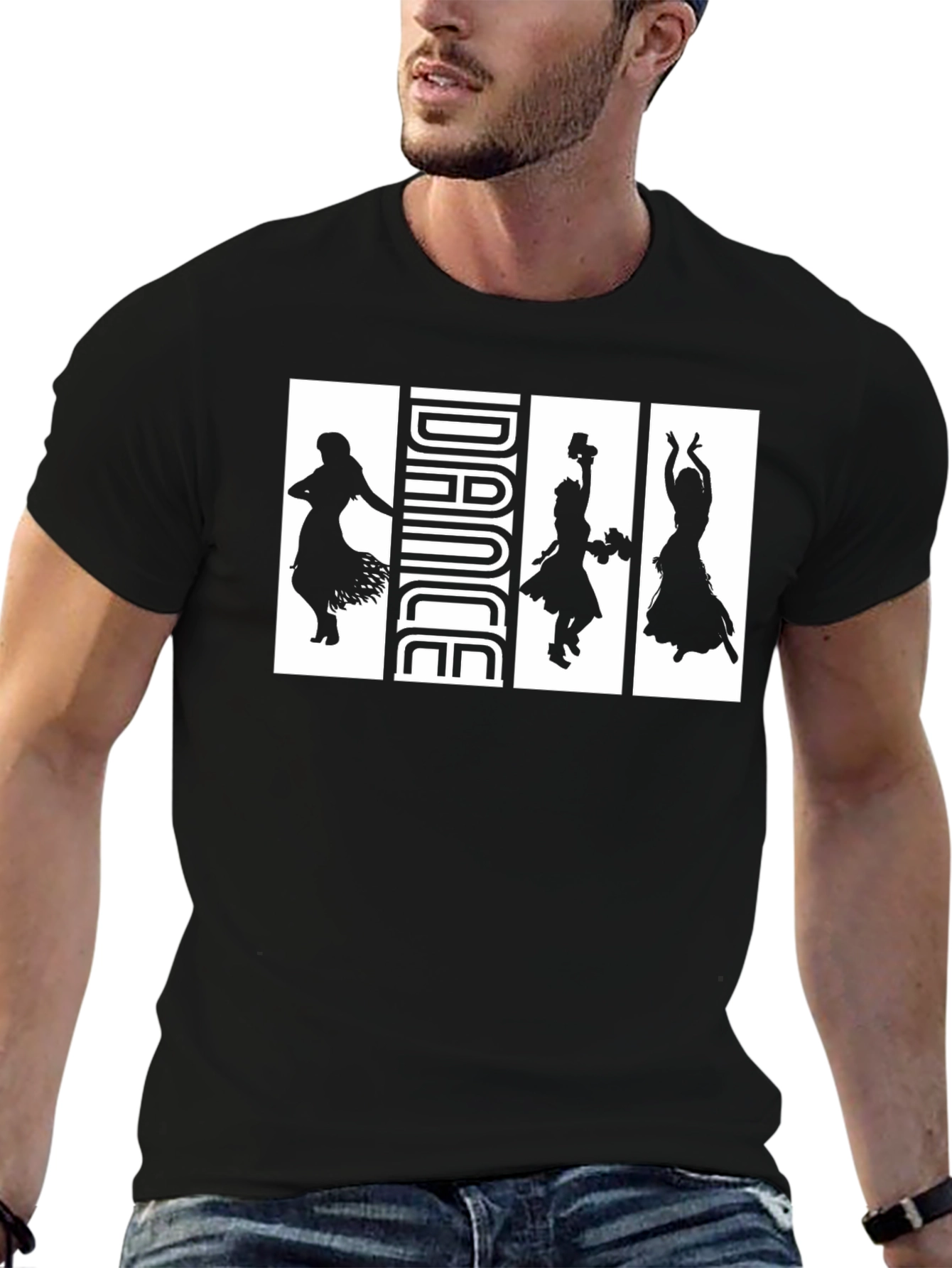 Dance Silhouette Graphic T-Shirt