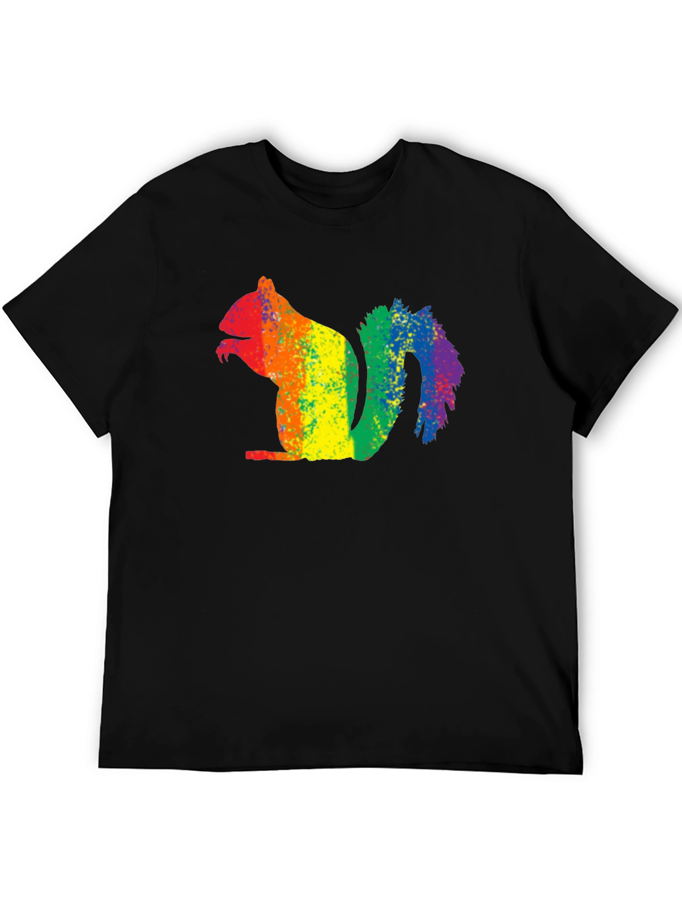 Rainbow Squirrel Graphic Tee - Pride Apparel