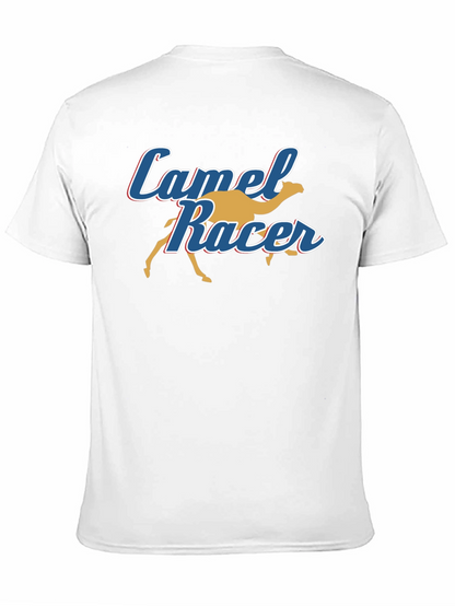 Camel Racer Graphic T-Shirt - Soft Cotton Tee