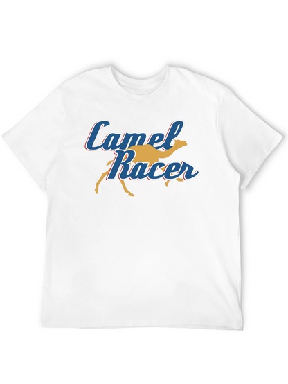 Camel Racer Graphic T-Shirt - Soft Cotton Tee