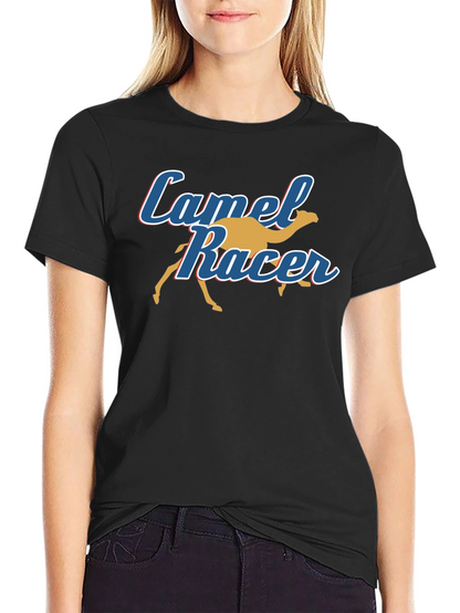 Camel Racer Graphic T-Shirt - Soft Cotton Tee