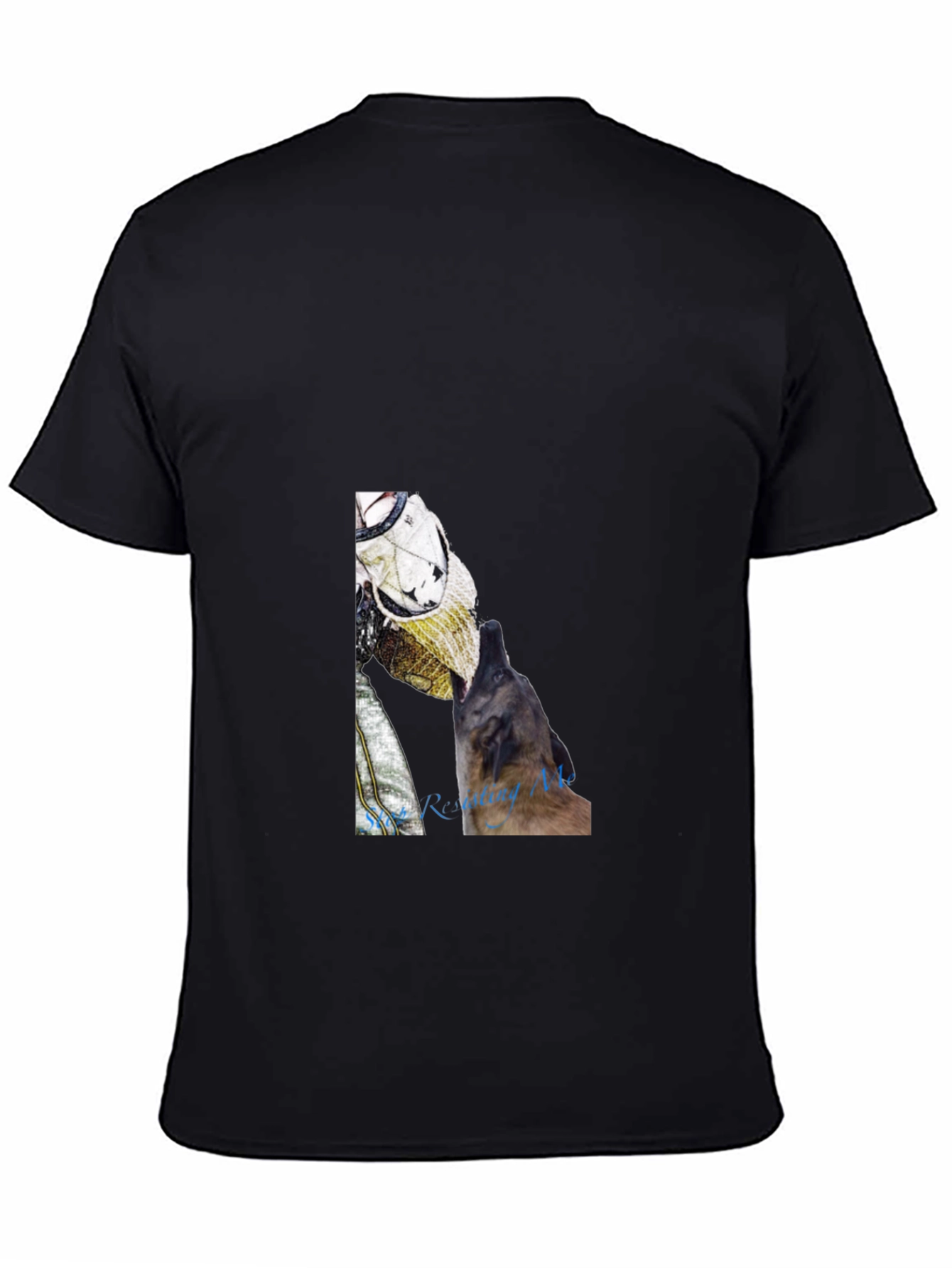 Astronaut Dog Graphic Tee - Black