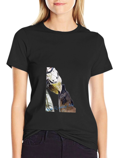 Astronaut Dog Graphic Tee - Black