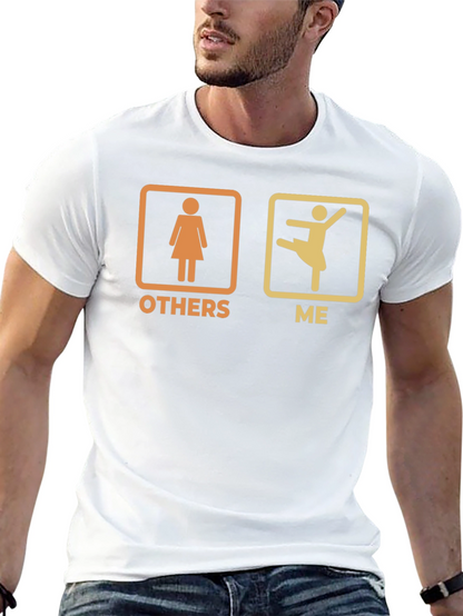 Ballet Dancer Graphic Tee - Others vs. Me Design