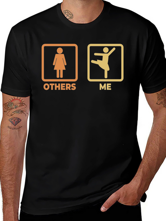 Ballet Dancer Graphic Tee - Others vs. Me Design