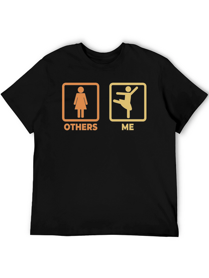 Ballet Dancer Graphic Tee - Others vs. Me Design
