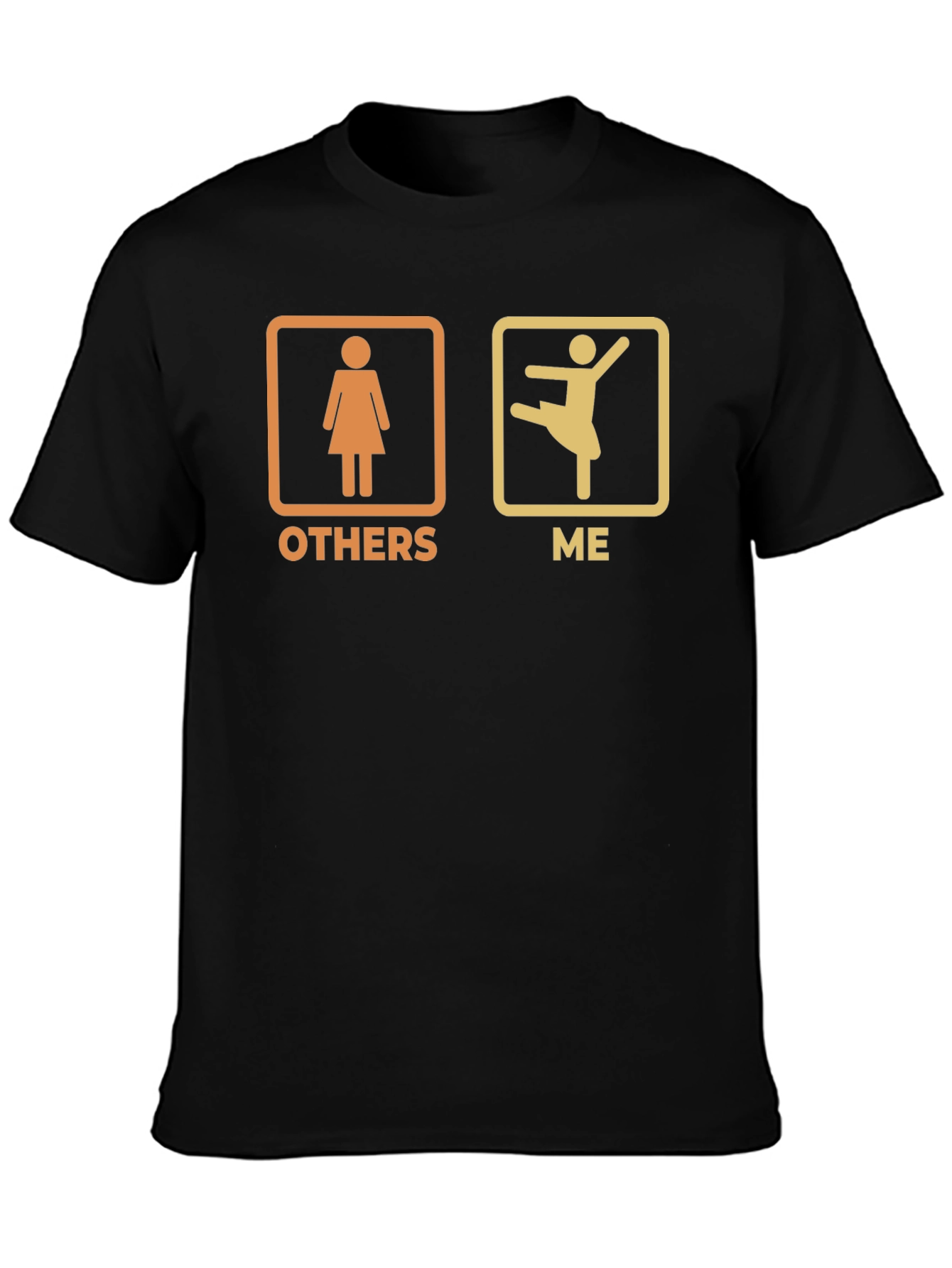 Ballet Dancer Graphic Tee - Others vs. Me Design