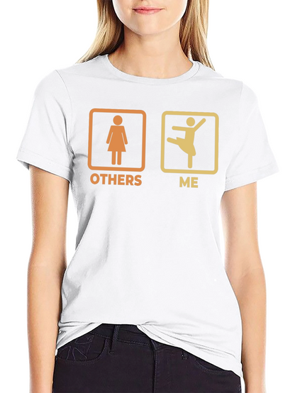 Ballet Dancer Graphic Tee - Others vs. Me Design