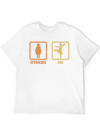 Ballet Dancer Graphic Tee - Others vs. Me Design