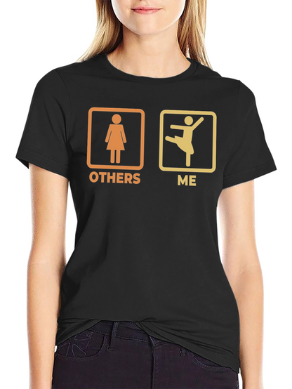 Ballet Dancer Graphic Tee - Others vs. Me Design